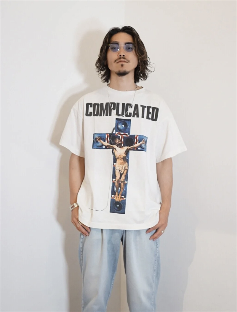 Street Fashion Co - Vintage Retro Tops Co branded Cross