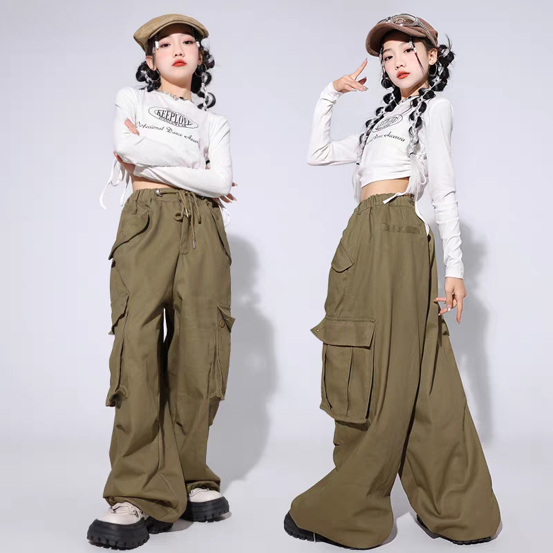 Girls Hip Hop Crop Top Loose C - Street Fashion Outfit Girl recension och pris