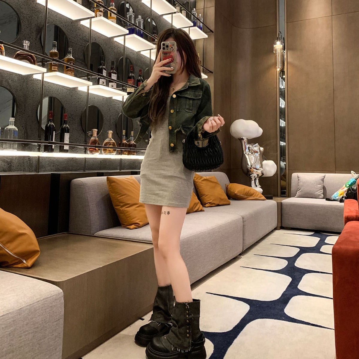 Women Boots British Fashion Pa - Street Fashion Denim recension och pris