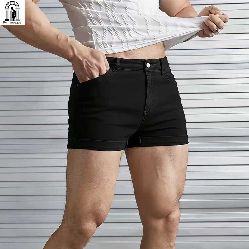 Men's Sexy Slim Fit White Deni - Street Fashion Jeans Men recension och pris