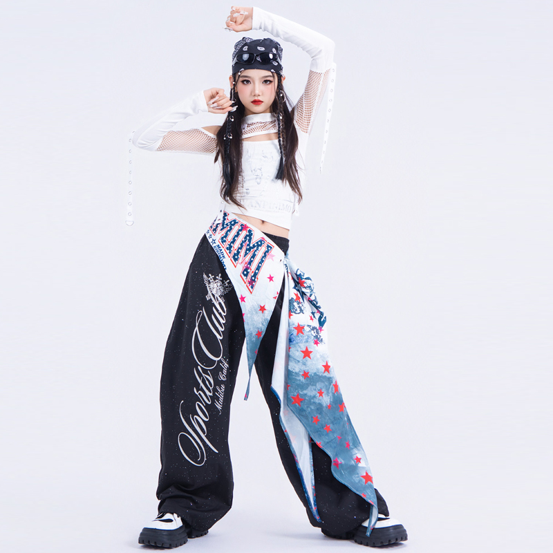 Fashion Girls Jazz Dance Cloth - Street Fashion Outfit Girl recension och pris