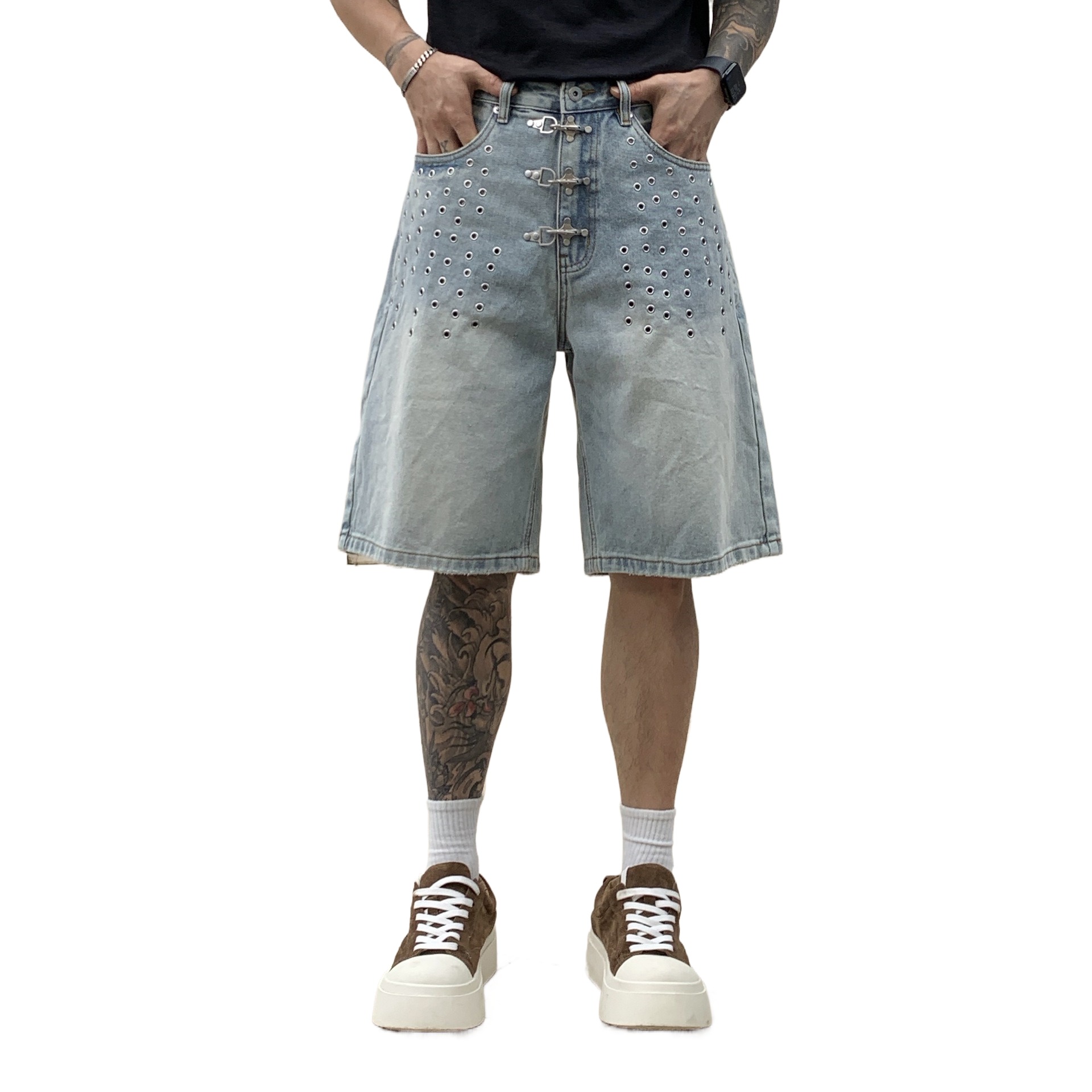 Men's Fashion Loose Fit Vibe S - Street Fashion Jeans Men recension och pris