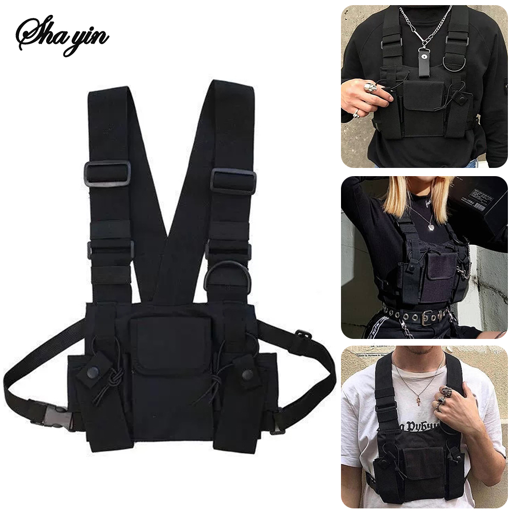 Functional Tactical Chest Bag  - Street Fashion Types recension och pris