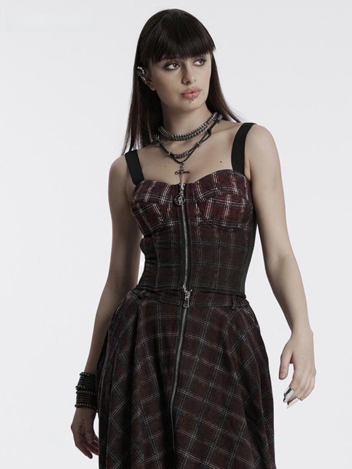 Sexy Short Sleeveless Punk Sty - Street Fashion Co recension och pris