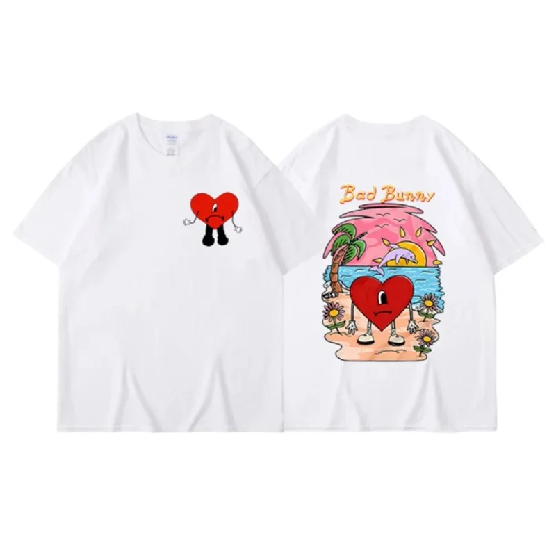 Asian Size Bad Bunny T-shirt W - Street Fashion Asian recension och pris
