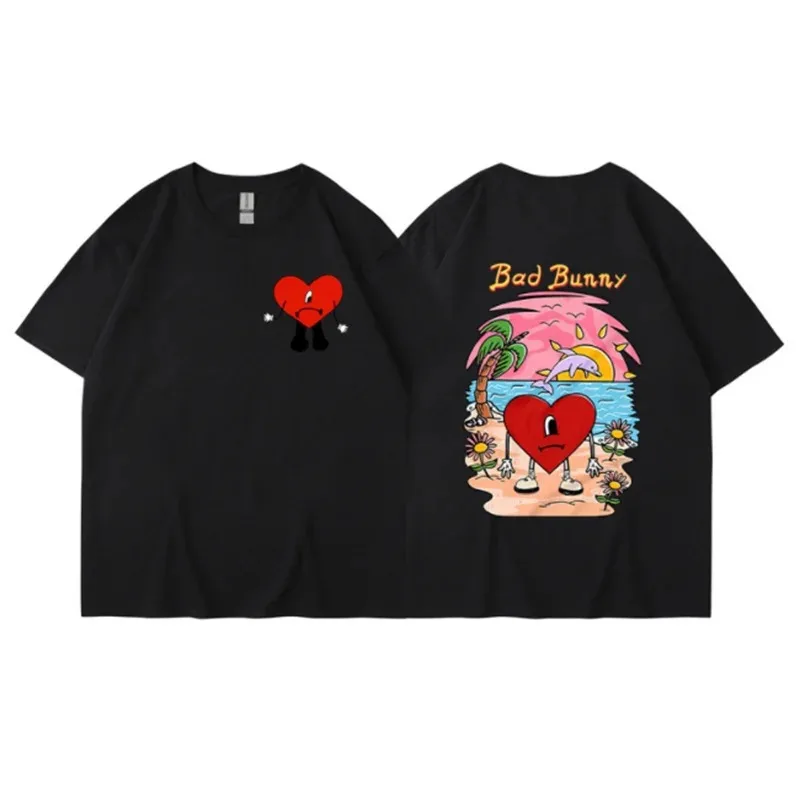 Asian Size Bad Bunny T-shirt W - Street Fashion Asian recension och pris