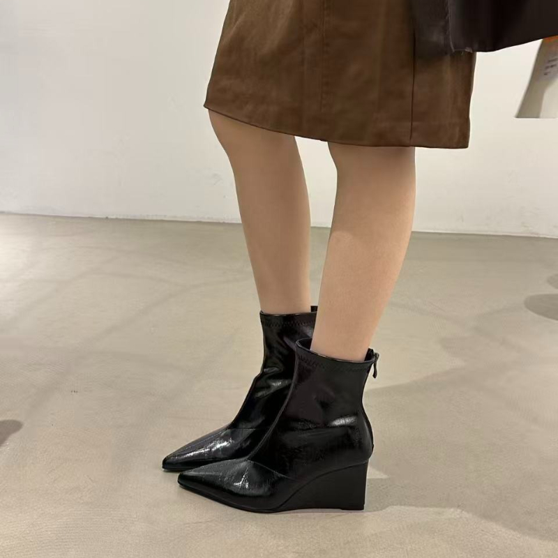 Autumn Winter Vintage Weges He - Street Fashion Female recension och pris
