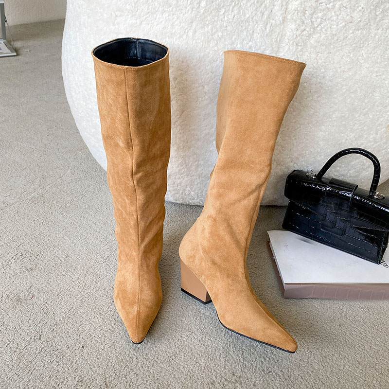 Fashion Flock Women Knee High  - Street Fashion Female recension och pris