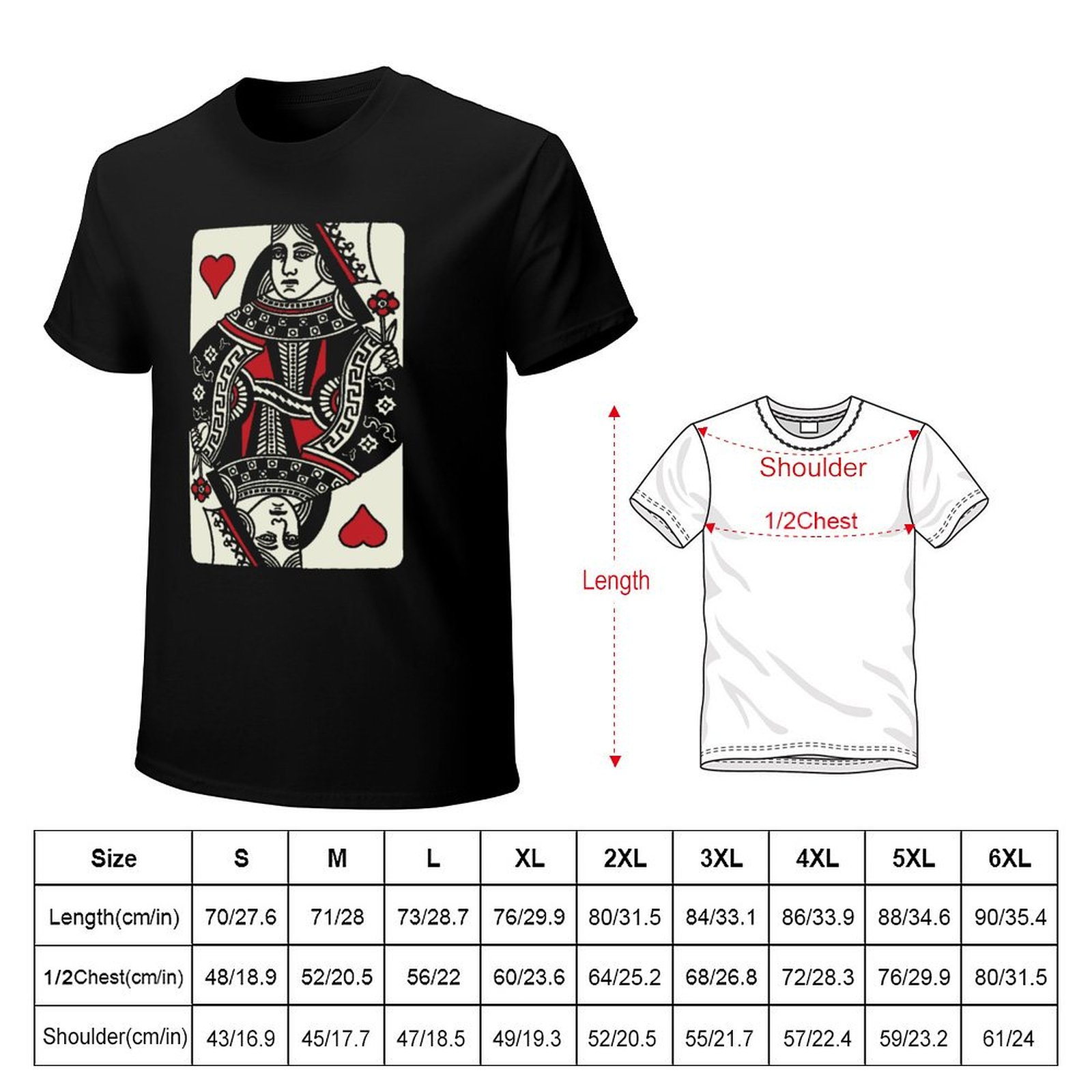 Queen of Hearts T-Shirt Street - Queen Street Fashion recension och pris