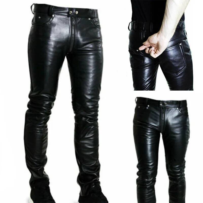 Men's Color 2024 PU New Zipper - Queen Street Fashion recension och pris