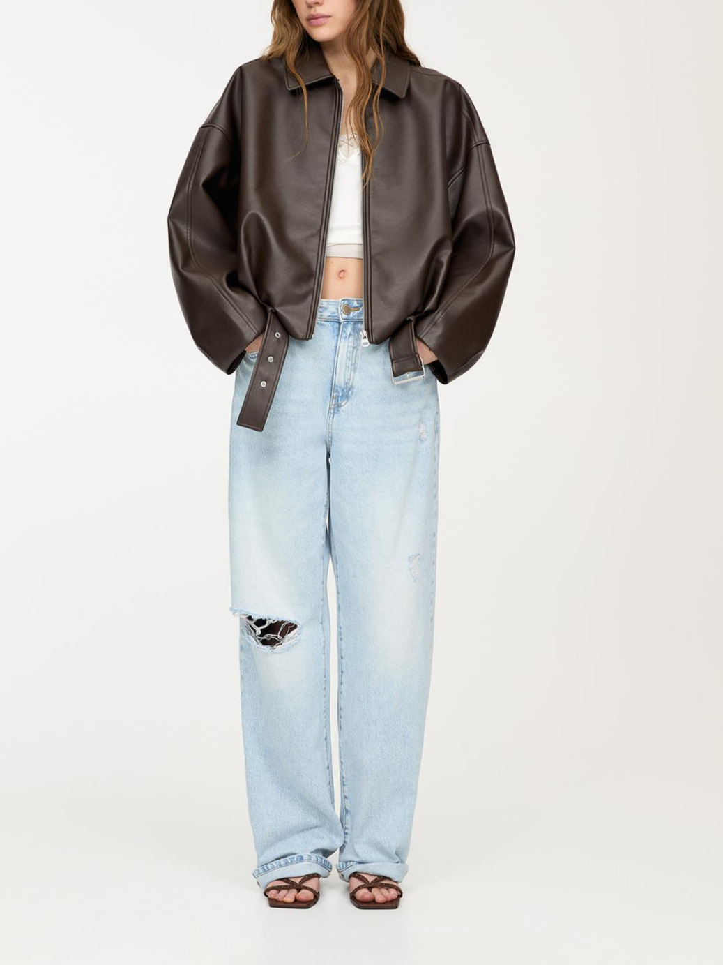 GG Fashion Leather Jacket Wome - Street Fashion Co recension och pris