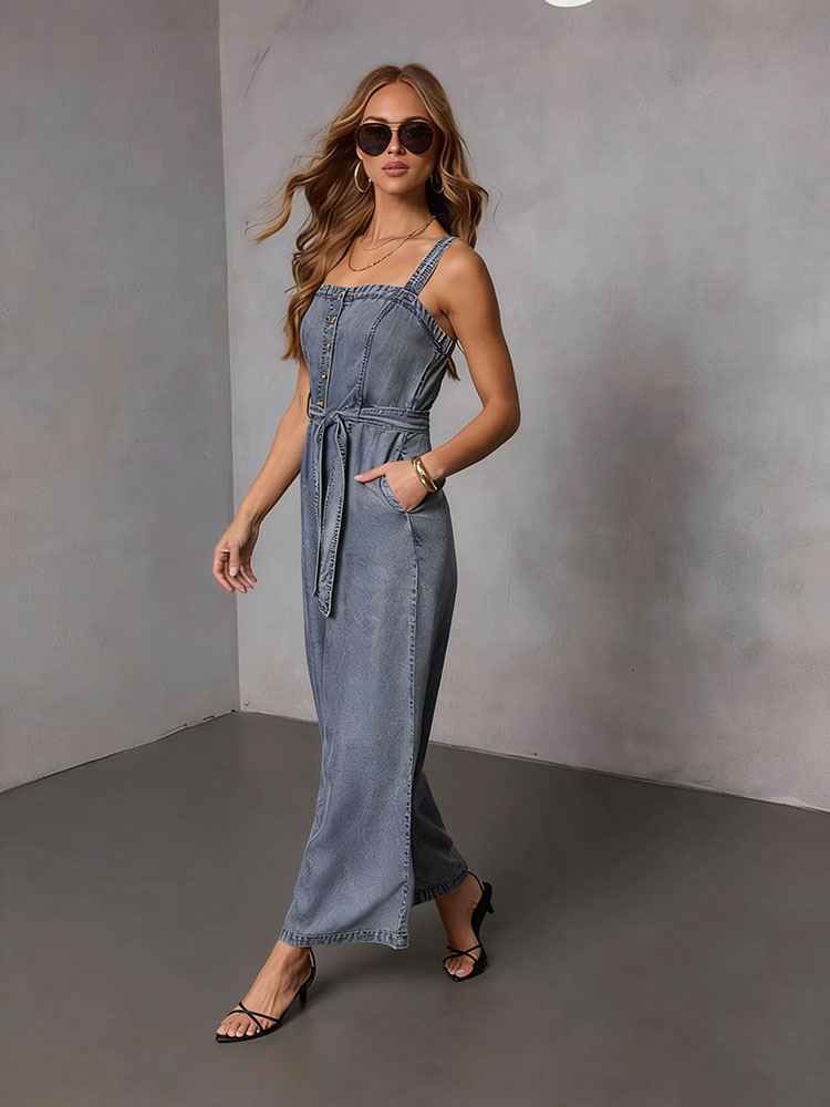 Summer Vintage Women Denim Jum - Street Fashion Denim recension och pris