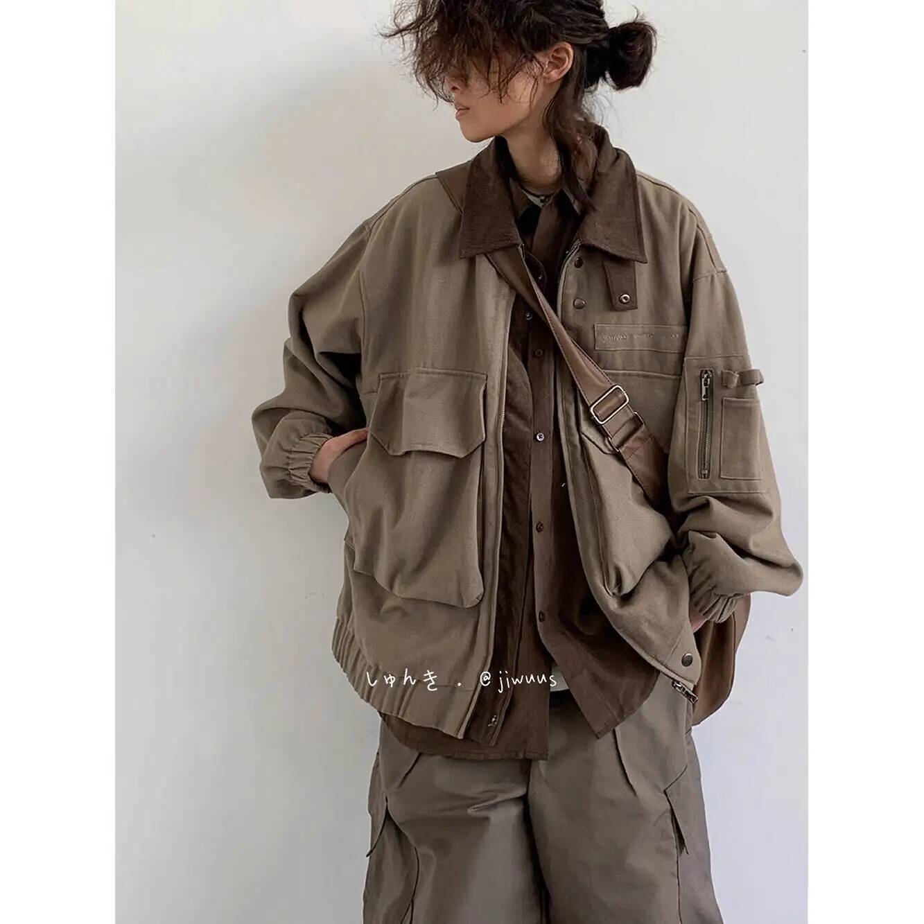 Man Jacket Spring Autumn Loose - Street Fashion Jacket Men recension och pris