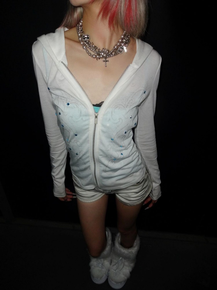 Kimotimo Y2k Punk Diamonds Pri - Street Fashion Goth recension och pris