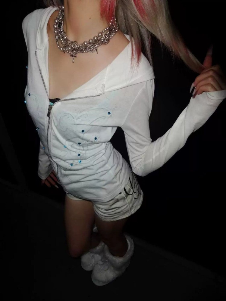 Kimotimo Y2k Punk Diamonds Pri - Street Fashion Goth recension och pris
