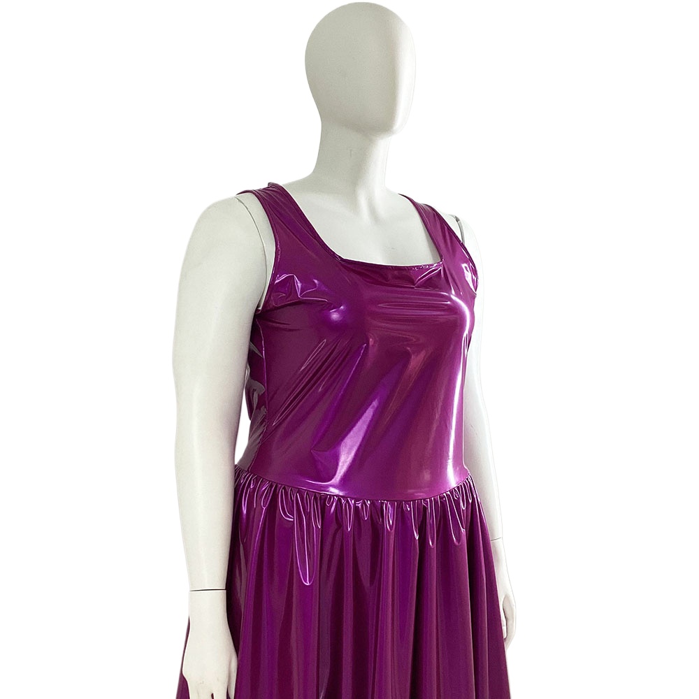 Women's PVC Tank Dress, Sleeve - Queen Street Fashion recension och pris