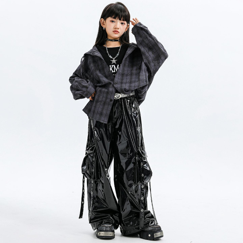 Girls Jazz Dance Costumes Hood - Street Fashion Outfit Girl recension och pris