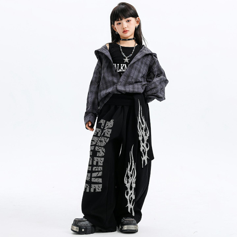 Girls Jazz Dance Costumes Hood - Street Fashion Outfit Girl recension och pris