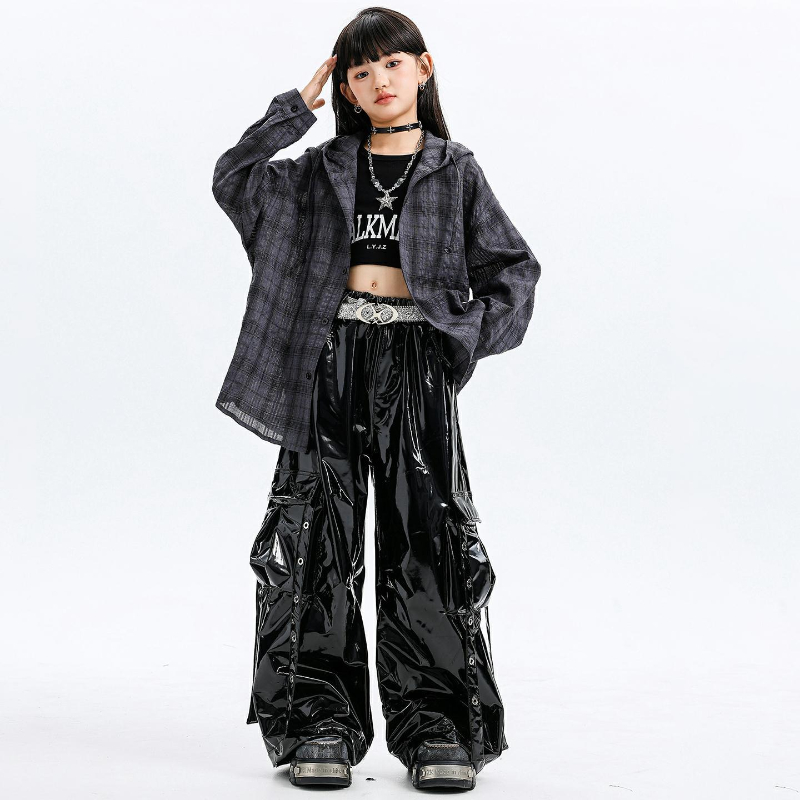 Girls Jazz Dance Costumes Hood - Street Fashion Outfit Girl recension och pris