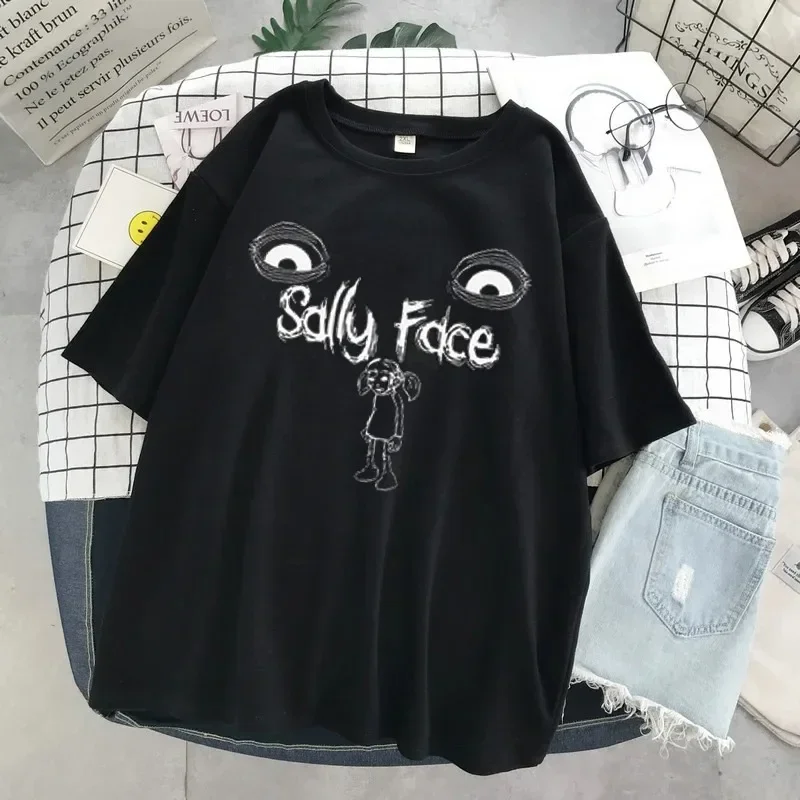 Sally Face T Shirt Women Funny - Street Fashion Asian recension och pris