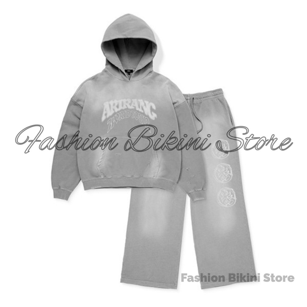 NEW Washed Grey Retro Hoodie 3 - Street Fashion Jacket Men recension och pris