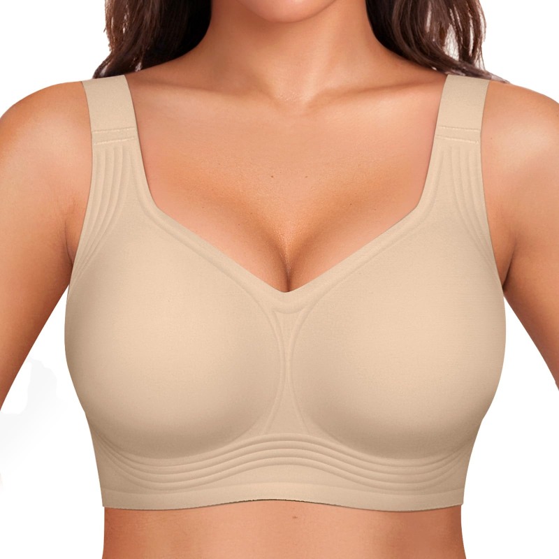 Plus Size Wireless Jelly Bra W - Street Fashion Female recension och pris