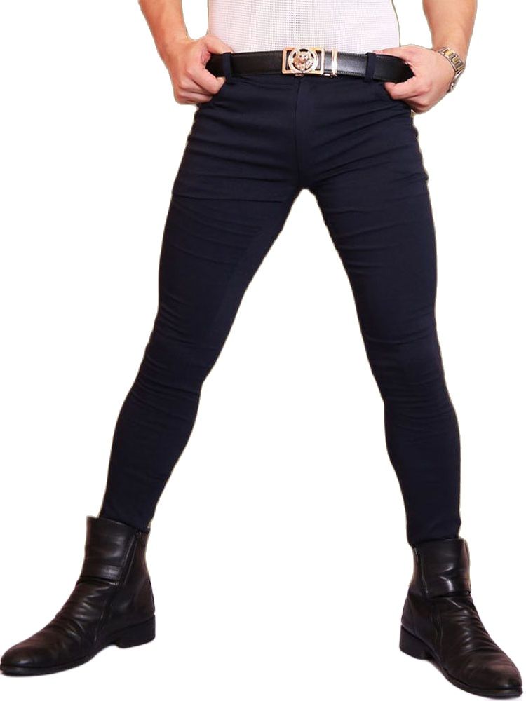 M-3XL Mens Elastic Denim Jeans - Street Fashion Jeans Men recension och pris