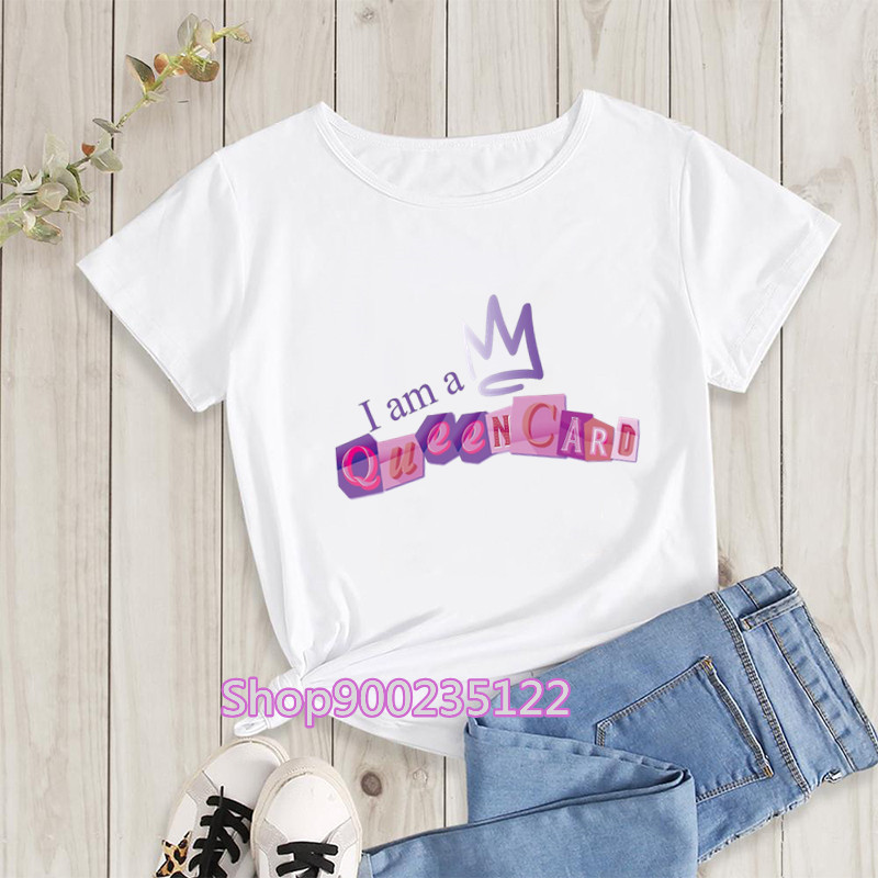 I'm a Queencard T Shirt Korea  - Street Fashion Asian recension och pris