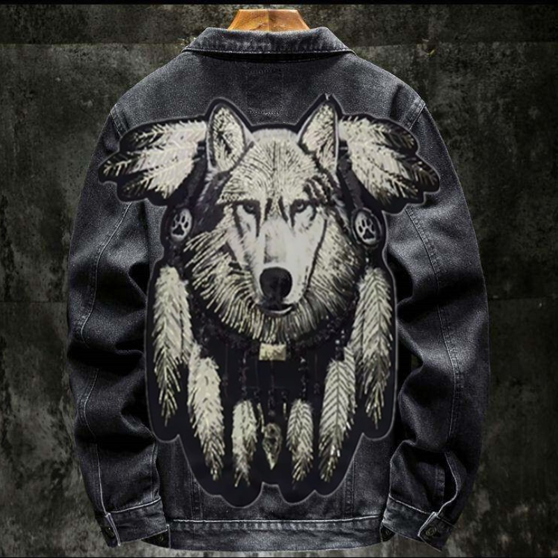 America Vintage Heavy Wolf Emb - Street Fashion Jeans Men recension och pris