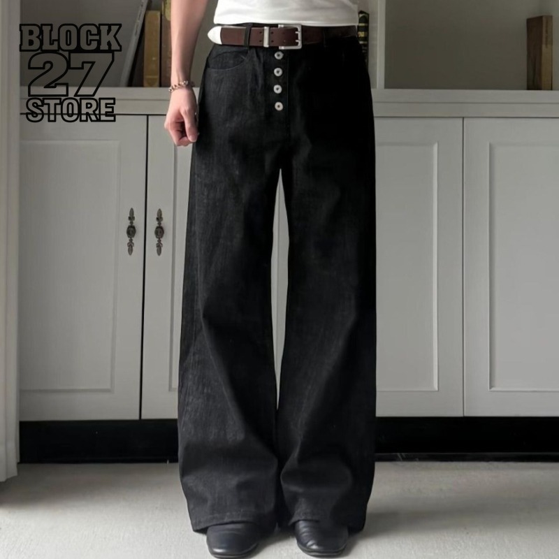 Mens Jeans Harajuku Summer Let - Street Fashion Jeans Men recension och pris