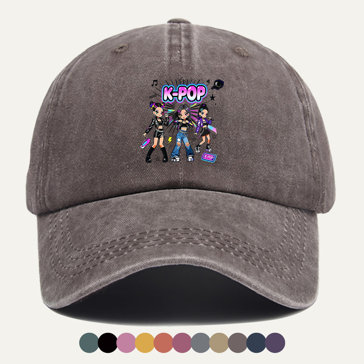 1pc K-POP Trendy Group Printed - Street Fashion Co recension och pris