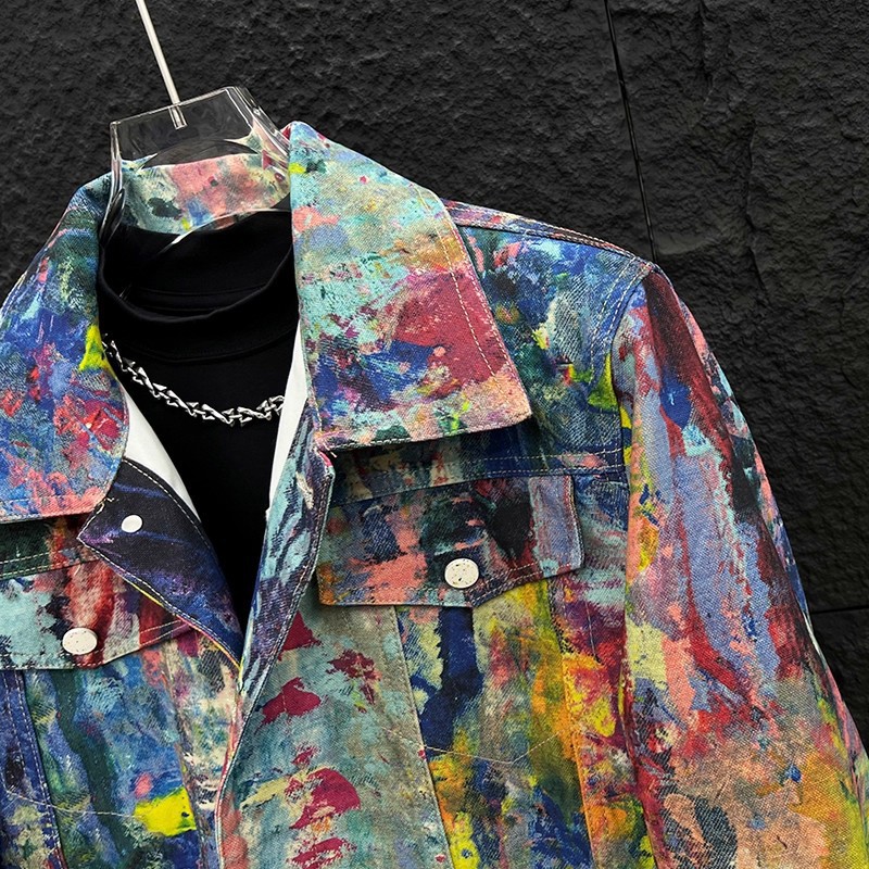 Men's Fashion High Street Graf - Street Fashion Jeans Men recension och pris