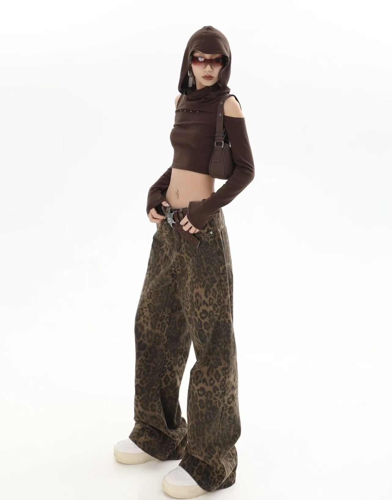 Korean Harajuku retro QICHE me - Street Fashion Jeans Men recension och pris