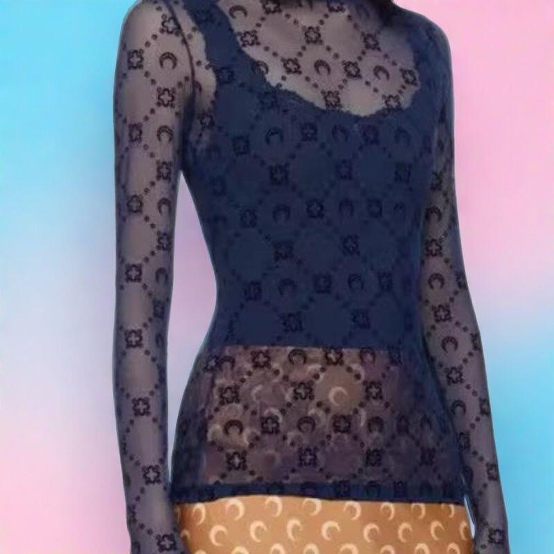 Women T-Shirt Long Sleeve Holl - Street Fashion Outfit Girl recension och pris