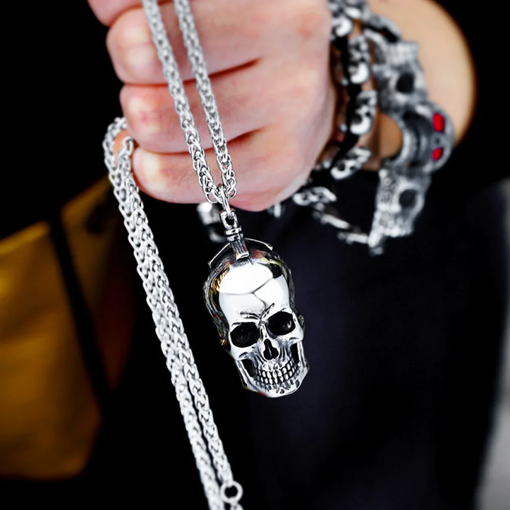 Goth Three Dimensional Skull P - Street Fashion Goth recension och pris